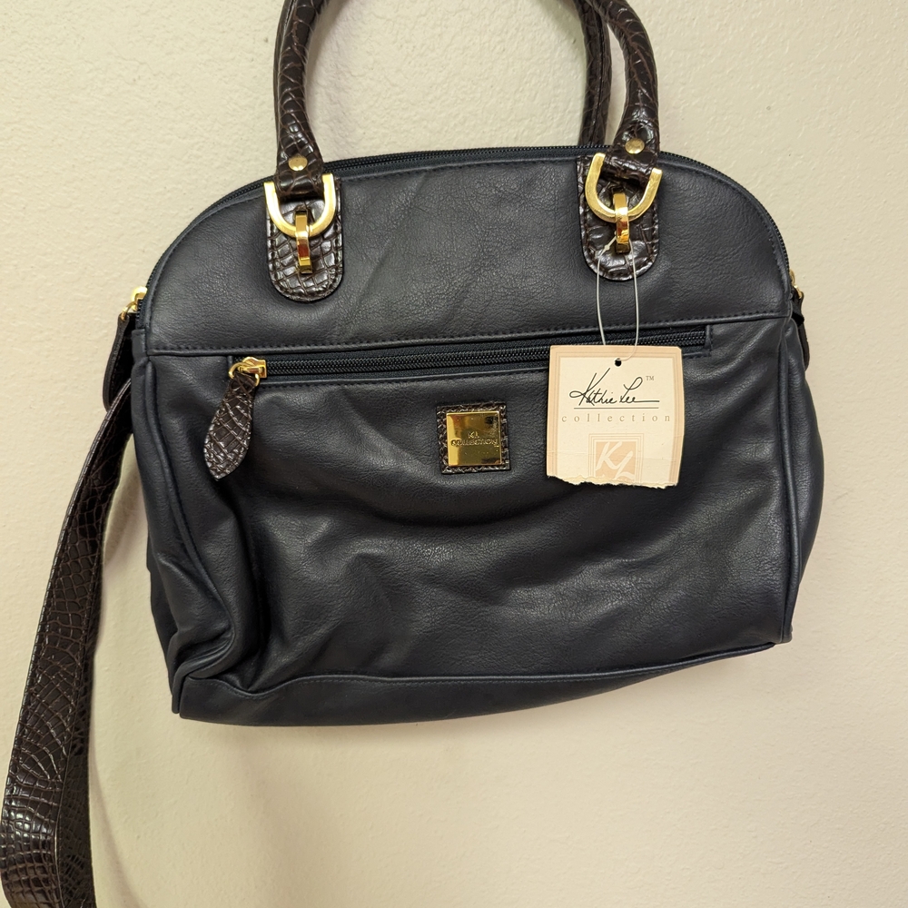 Black Leather Handbag